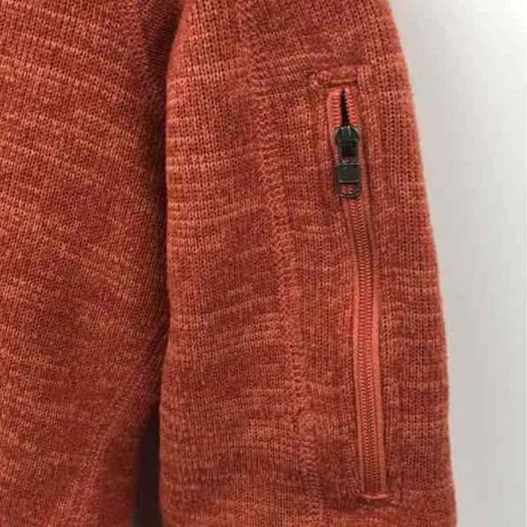 Patagonia Womens Orange Quarter-Zip Better Sweater Jacket Coat Size XS - Picture 6 of 8